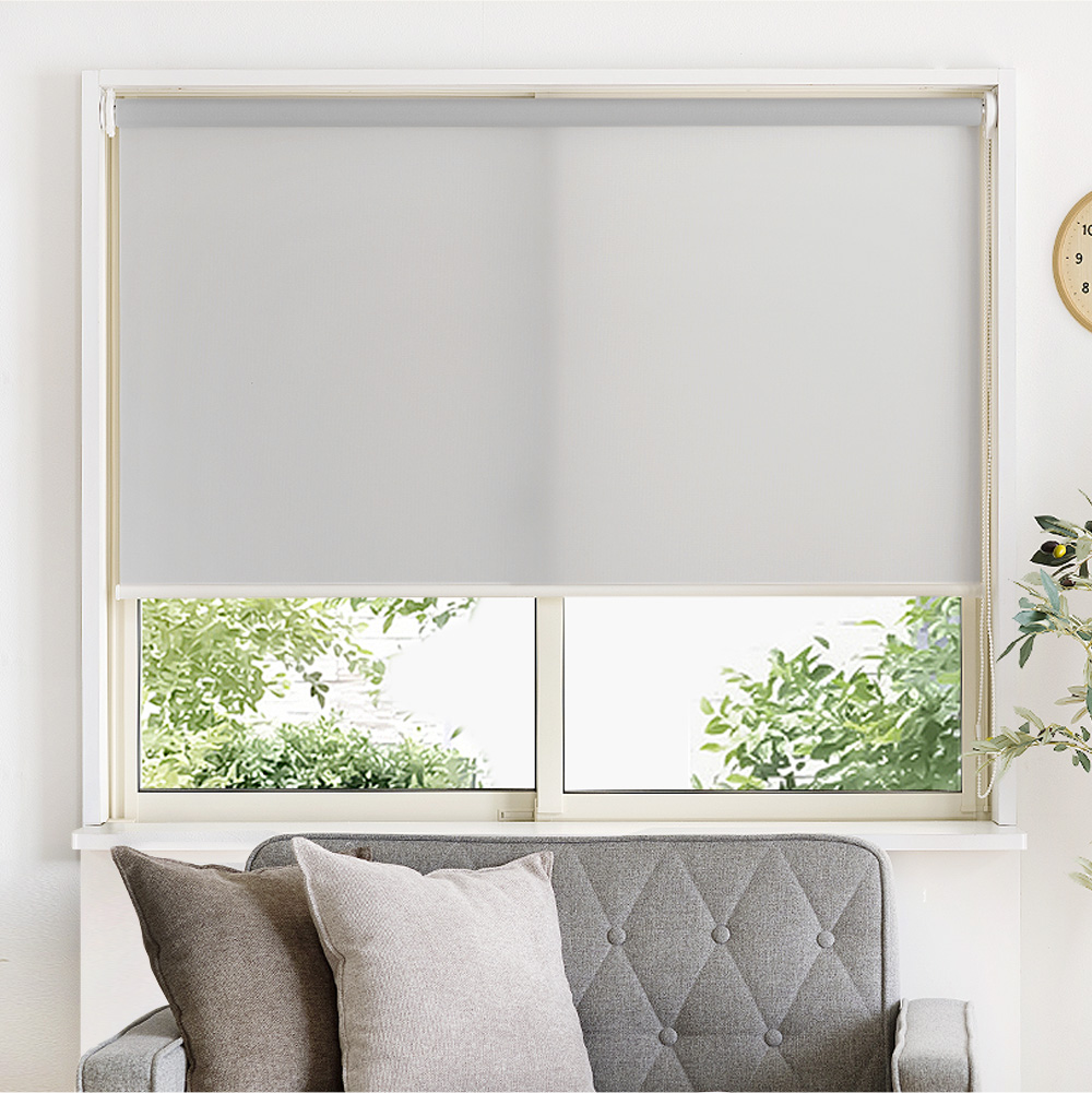 突っ張り式】ロールスクリーン 防炎・プレーン無地「ROLY PROP」サイズ