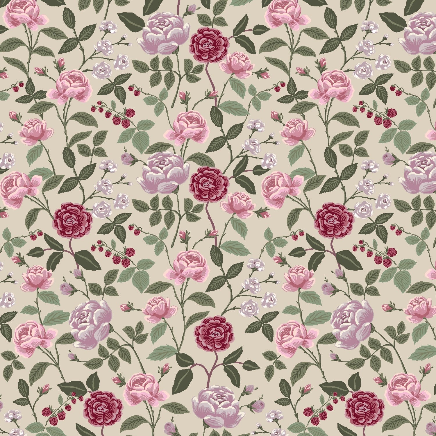 English Rose | Rifle Paper Co. | Cotton and Steel | Stash Fabrics