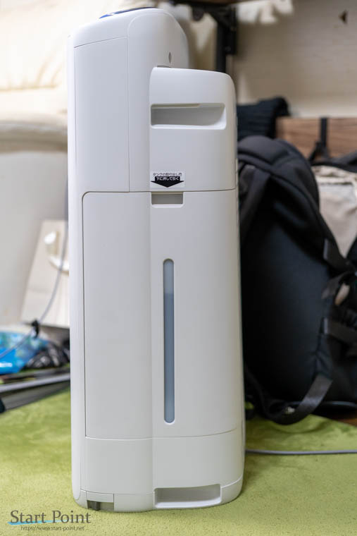 シャープ 加湿機能付き空気清浄機 KI-RS50-W レビュー | Start Point