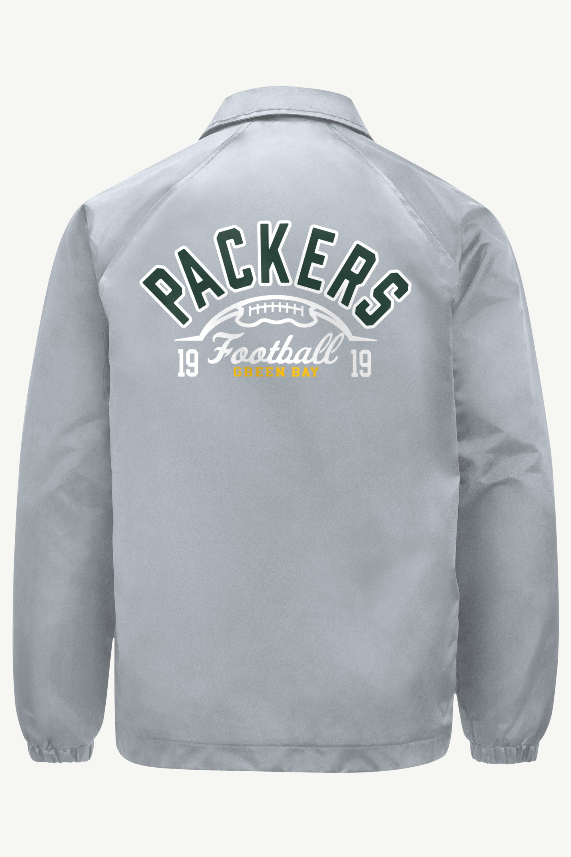 Mens Green Bay Packers Retro Coaches Jacket | NFL | Starter