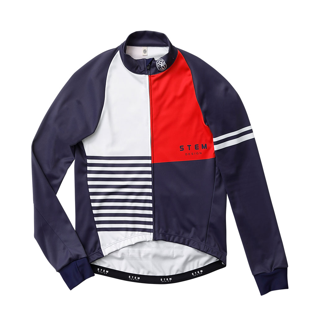 サイクルジャケット長袖（防風・裏起毛） ウインドブレークジャケット