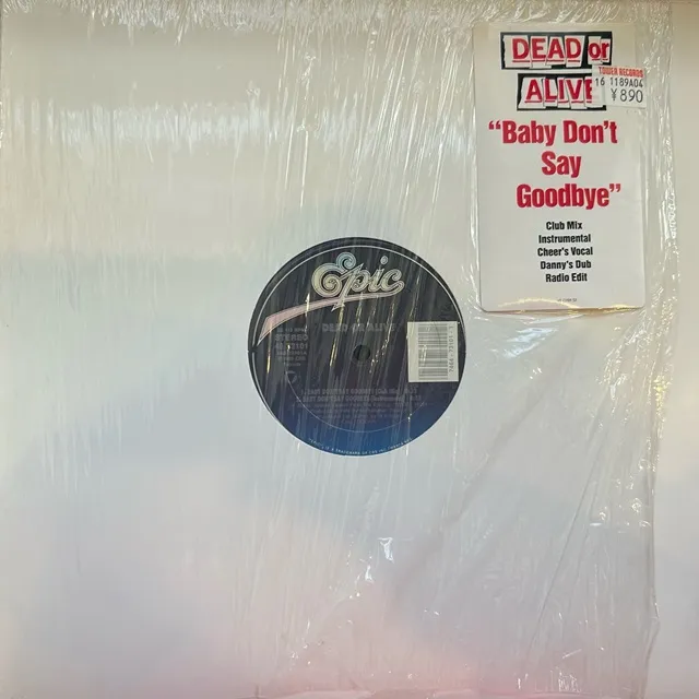 DEAD OR ALIVE / BABY DON'T SAY GOODBYE [12inch - 49-73101 S1]：NEW