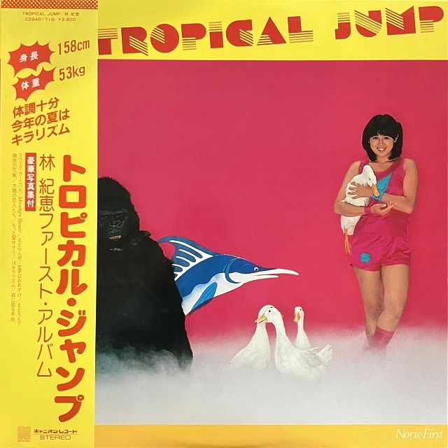 林紀恵 /トロピカルジャンプ [LP - C28A0171]：JAPANESE：アナログ