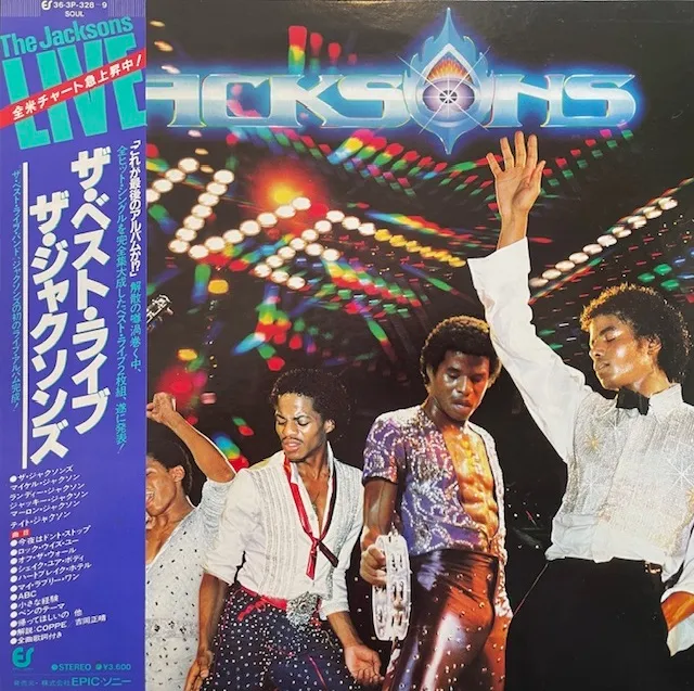 JACKSONS / LIVE [2LP - 36・3P-328~9]：SOUL：アナログレコード専門