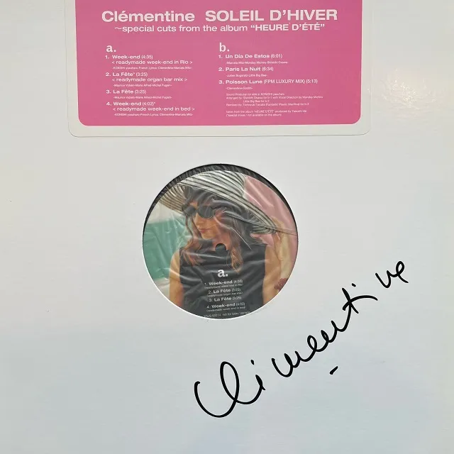 CLEMENTINE / SOLEIL D'HIVER [12inch - XDJS 93214]：VOCAL JAZZ