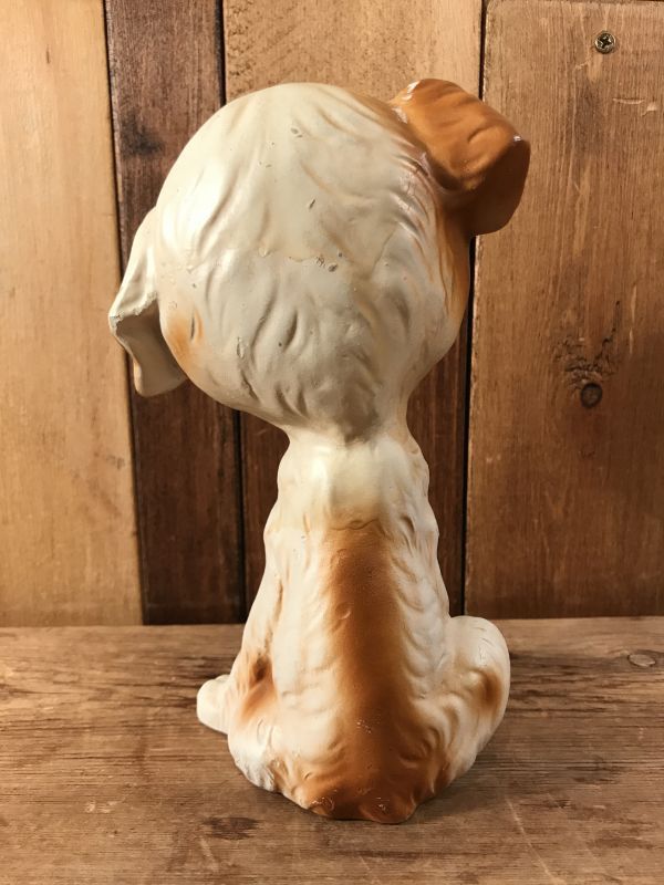 Big Eye “Gig” Sad Dog Paper Mash Figure ビッグアイ ビンテージ