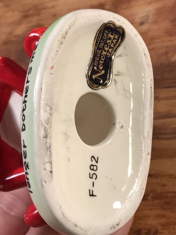 Red Devil Message Ceramic Doll レッドデビル ビンテージ セラミック