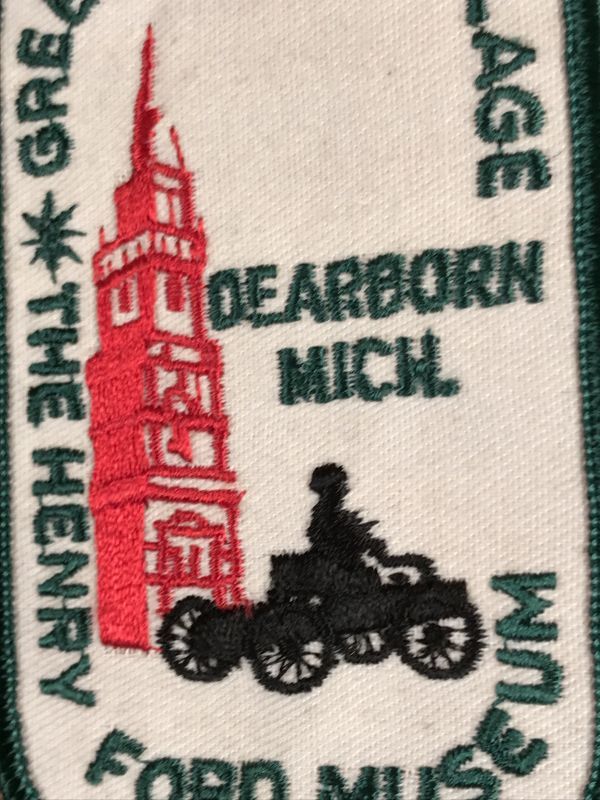 Greenfield Village The Henry Ford Museum Patch ヘンリーフォード