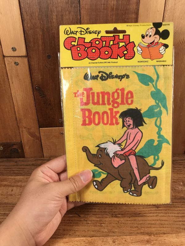Disney “Jungle Book” Cloth Books ジャングルブック ビンテージ