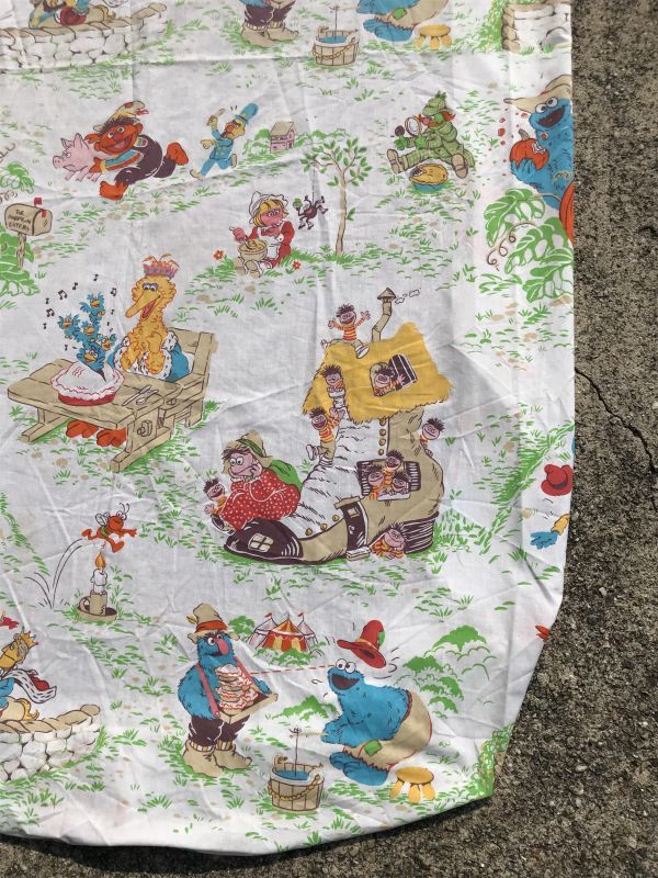 Sesame Street “Mother Goose” Box Sheet セサミストリート ビンテージ