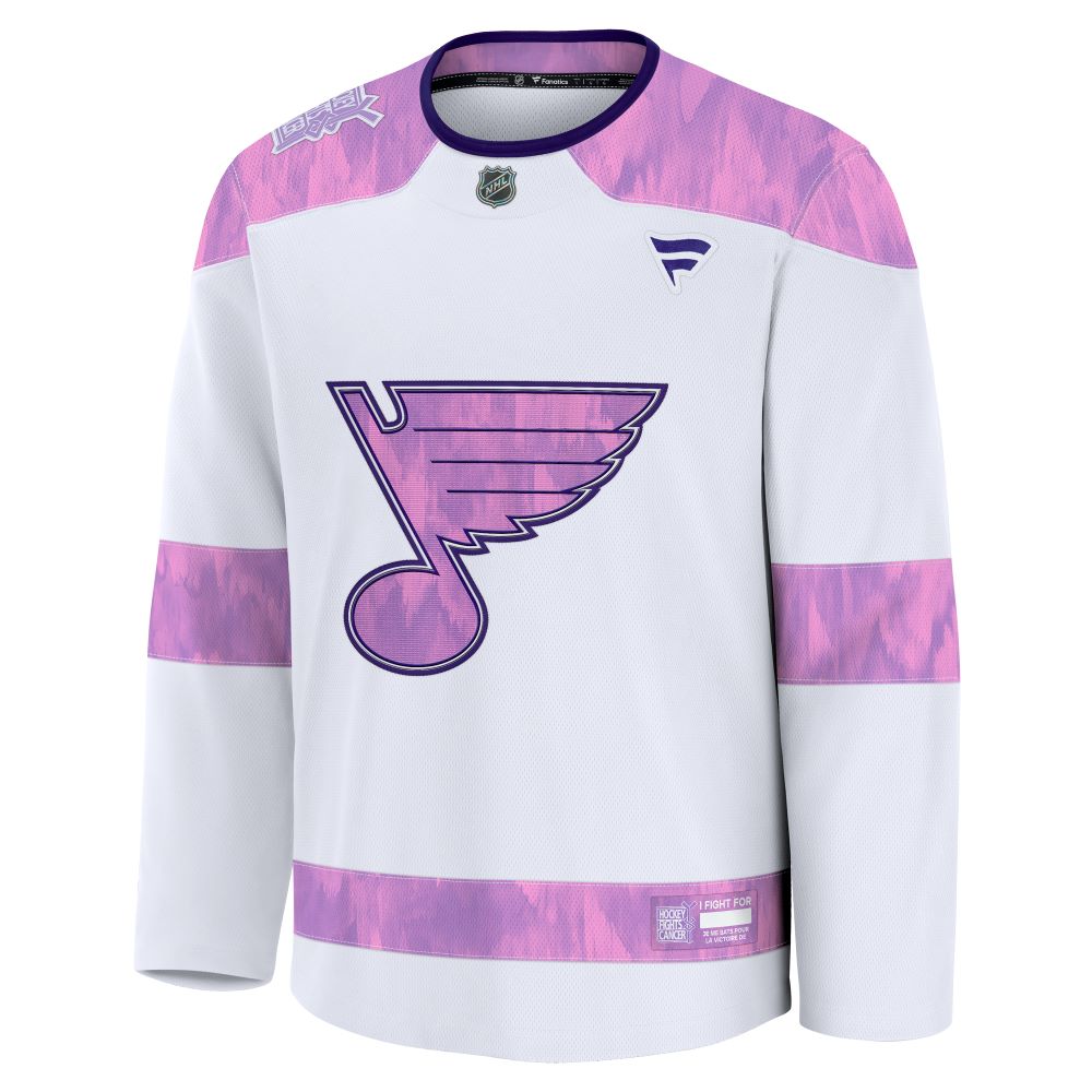 ST. LOUIS BLUES FANATICS 24/25 HOCKEY FIGHTS CANCER BREAKAWAY