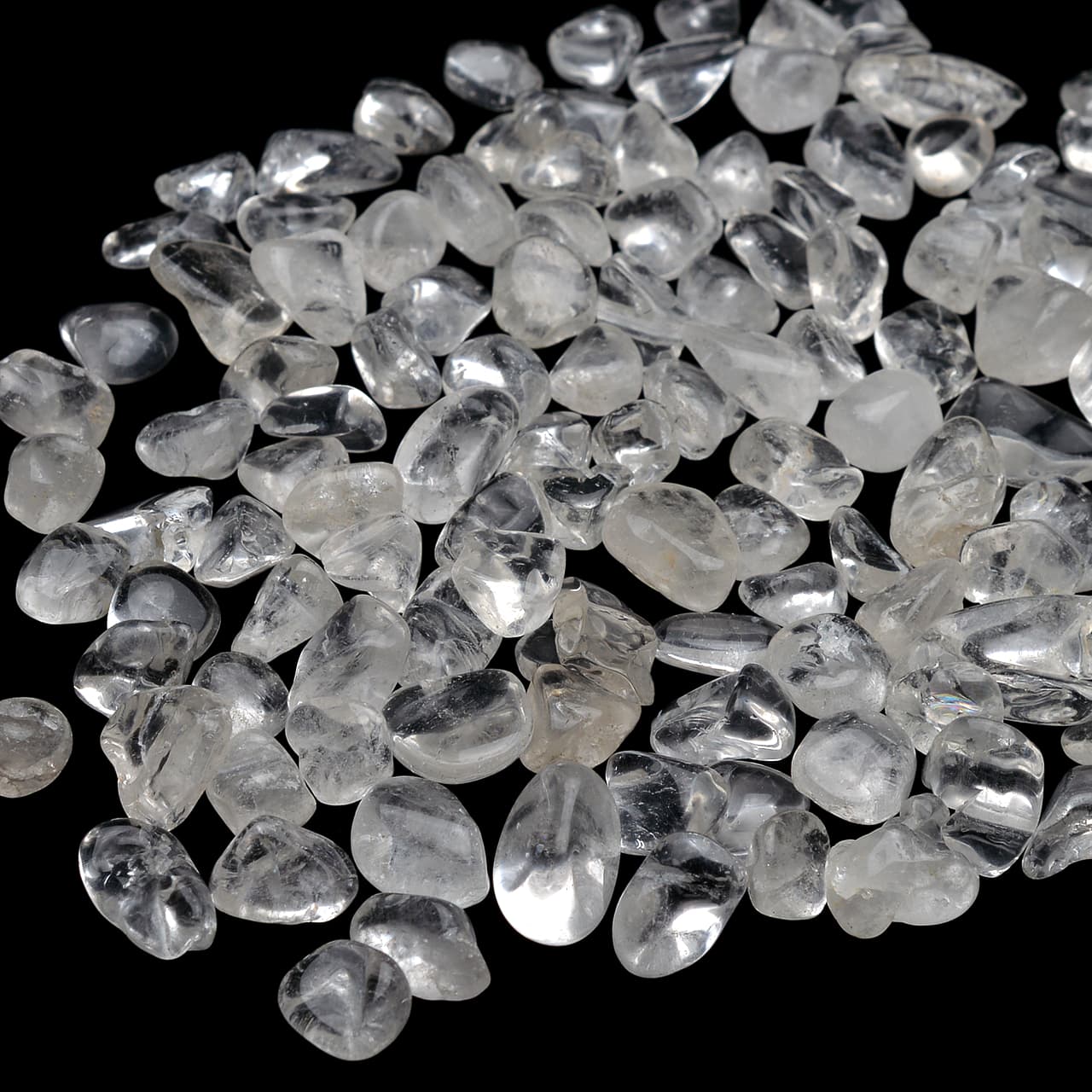 水晶さざれ石(大粒)、ヒマラヤ産 - 200g | 天然石置物類のご購入