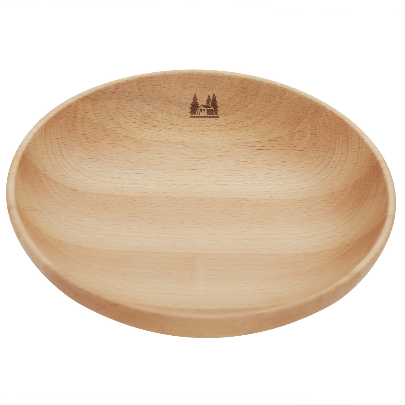 Woodラウンドディッシュ 21cm / ogawa ONLINE STORE