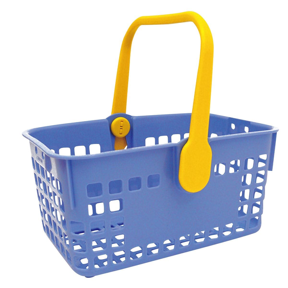 10個】スーパーメイト 買い物カゴ ミニバスケット 7リットル PB-7 ブルー