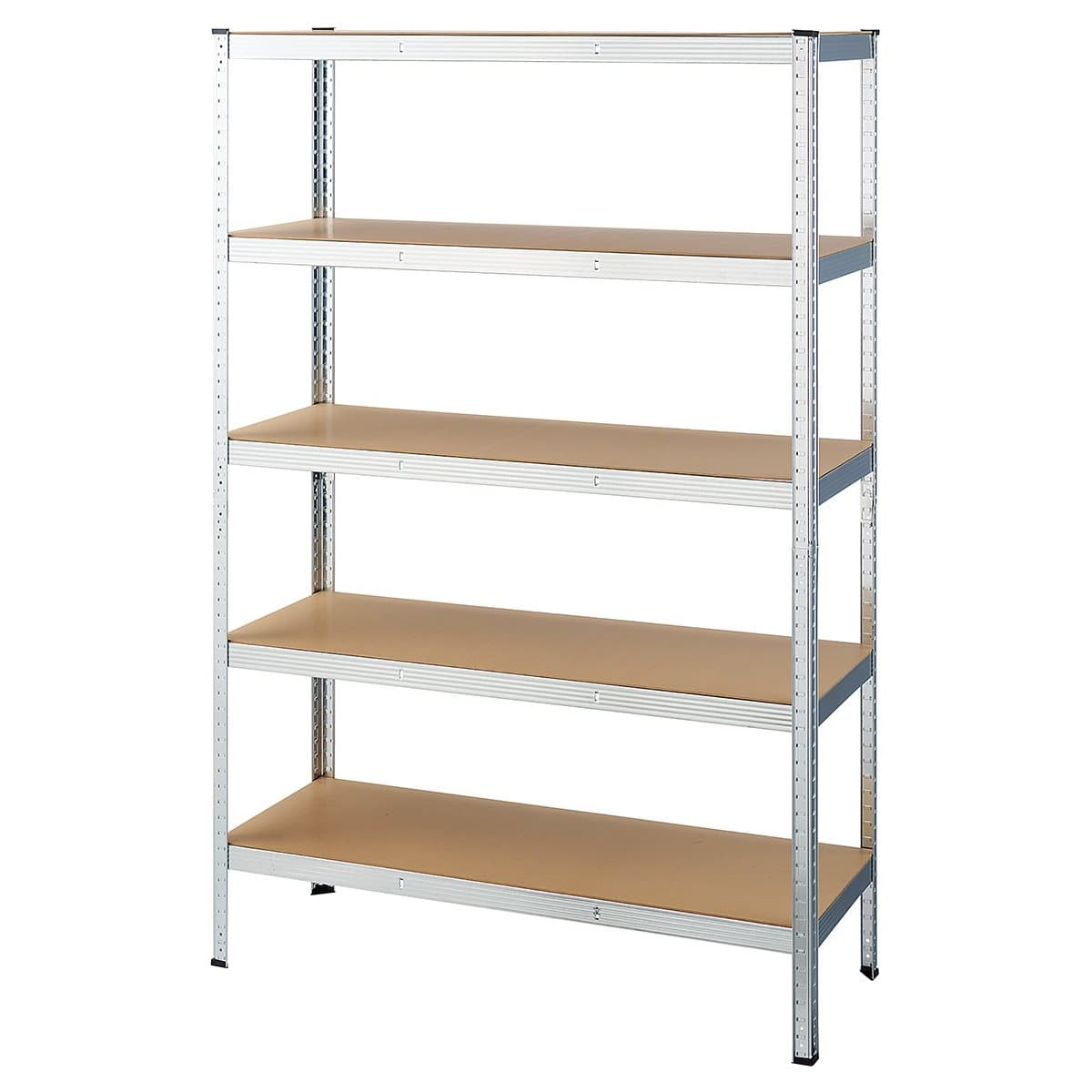 5段ストレージスチールラック 幅90×高さ210cm