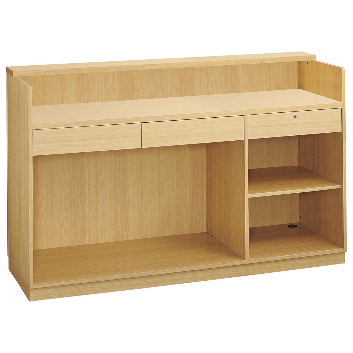 レジカウンター 小天板タイプ 幅180cm エクリュ〔ストエキオリジナル