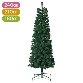 特大PVCヌードクリスマスツリー 高さ300×幅170cm