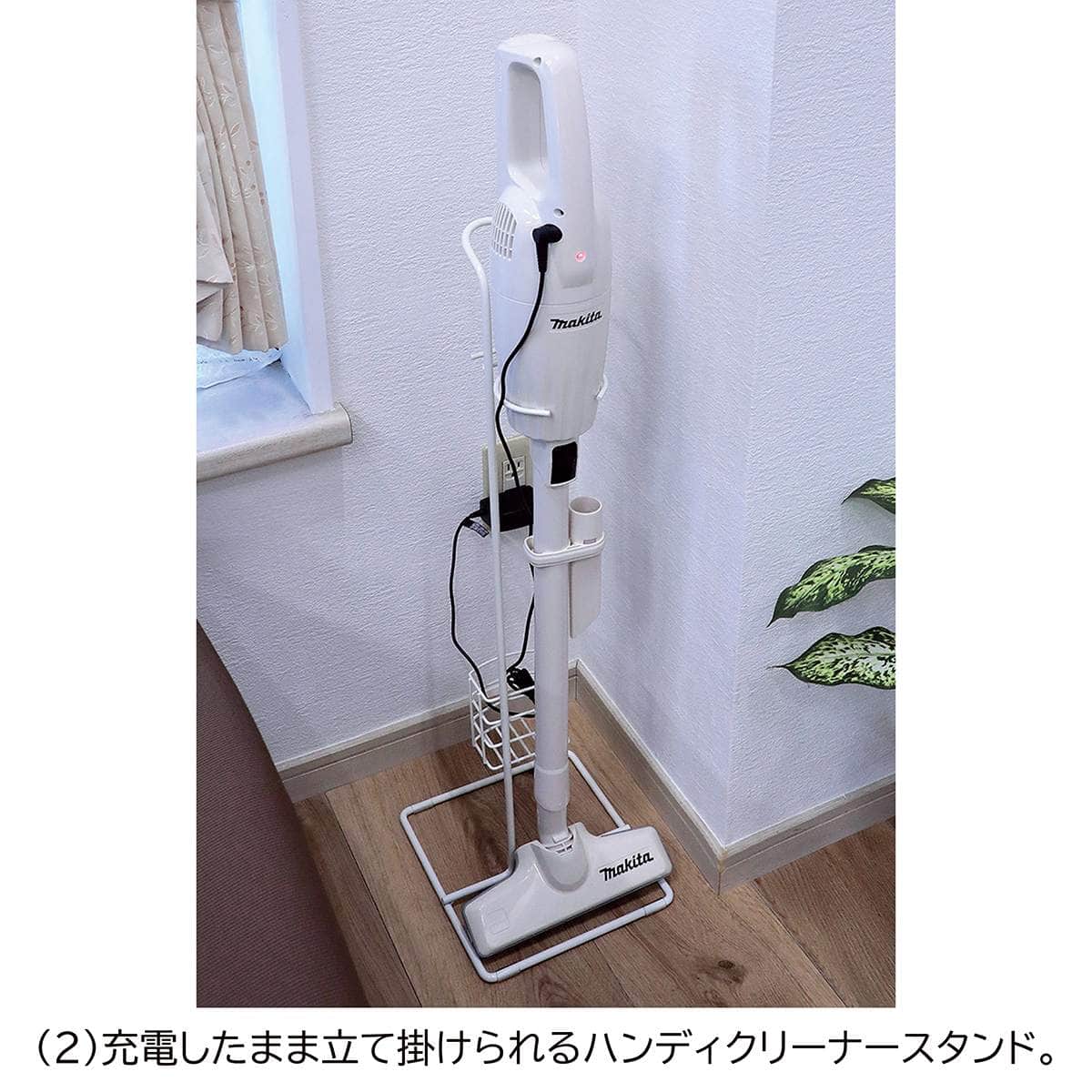 マキタ 充電式コードレスクリーナー アイボリー バッテリー内蔵式 掃除