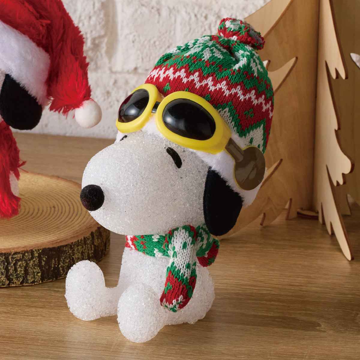 クリスマスライト スヌーピー ファーレッド