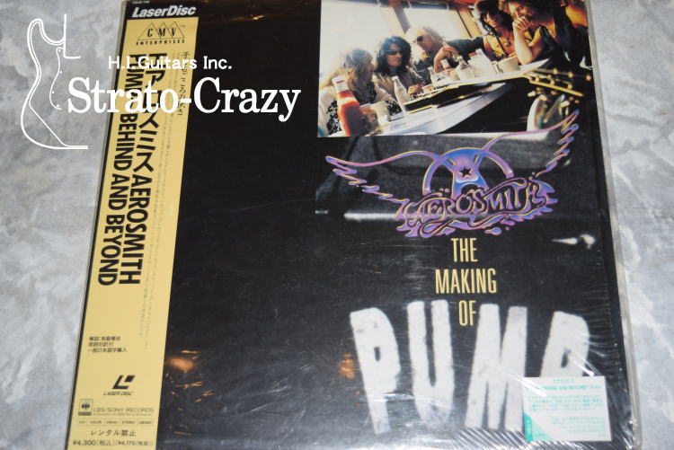 Rock系VHSビデオやレーザー・ディスク等のソフトを超特価放出