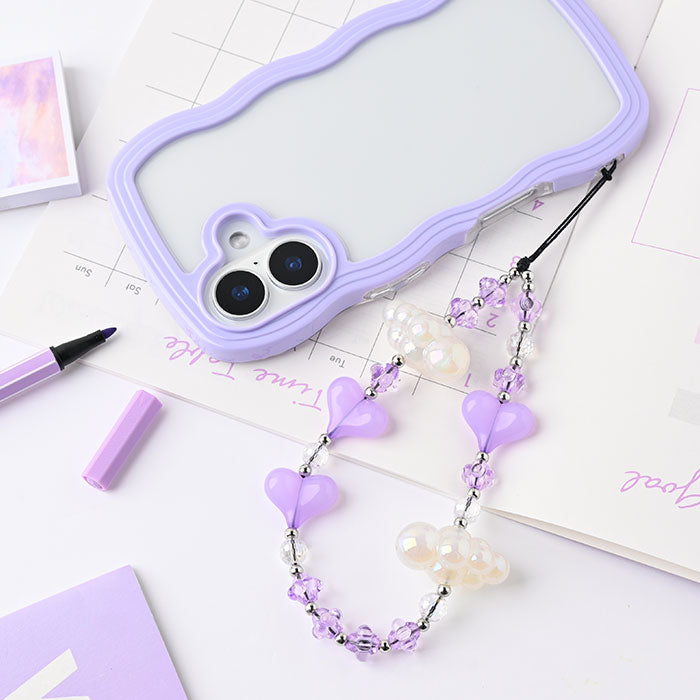 PHONEAR 彩雲ハートストラップ
