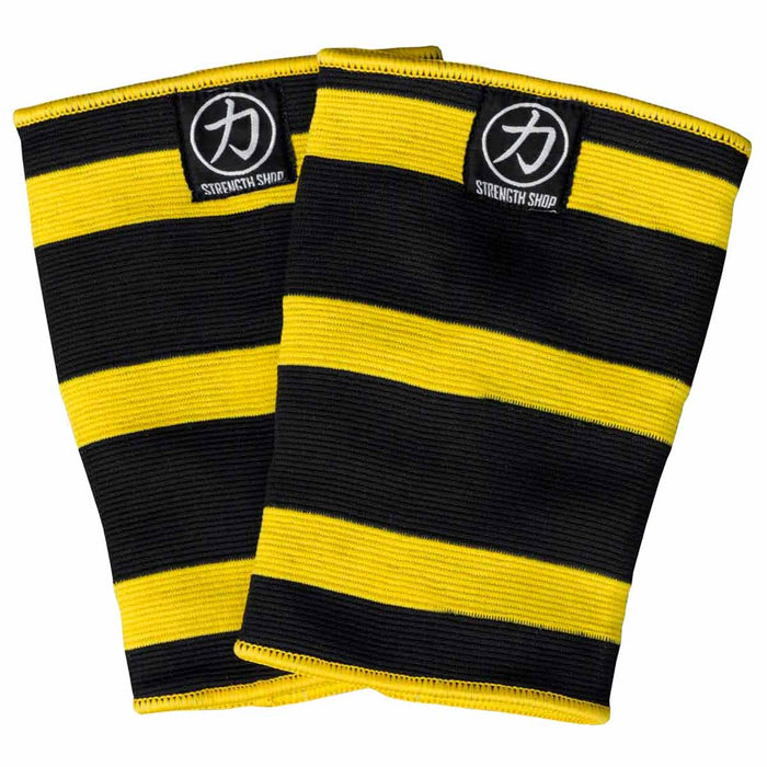 Strength Shop Double Ply Thor Elbow Sleeves - Yellow / Black
