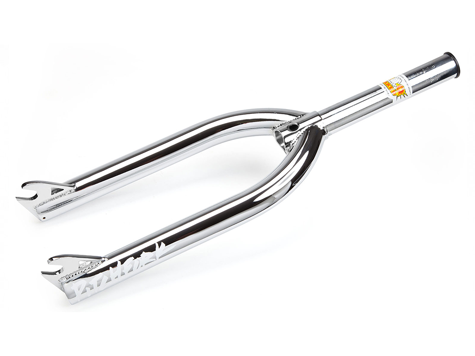 BMX Forks / S&M Pitchfork Fork / Black & Chrome Available
