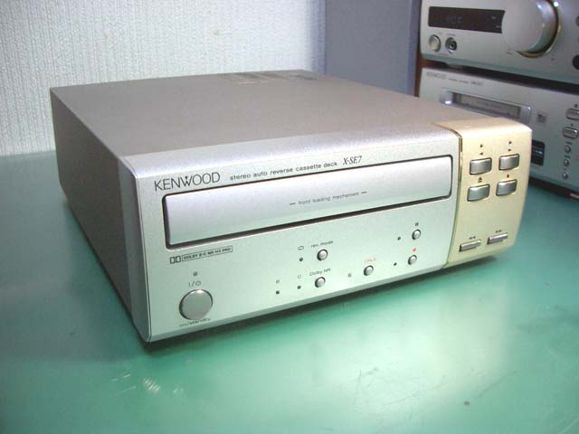 KENWOOD テープデッキ X-SE7の修理
