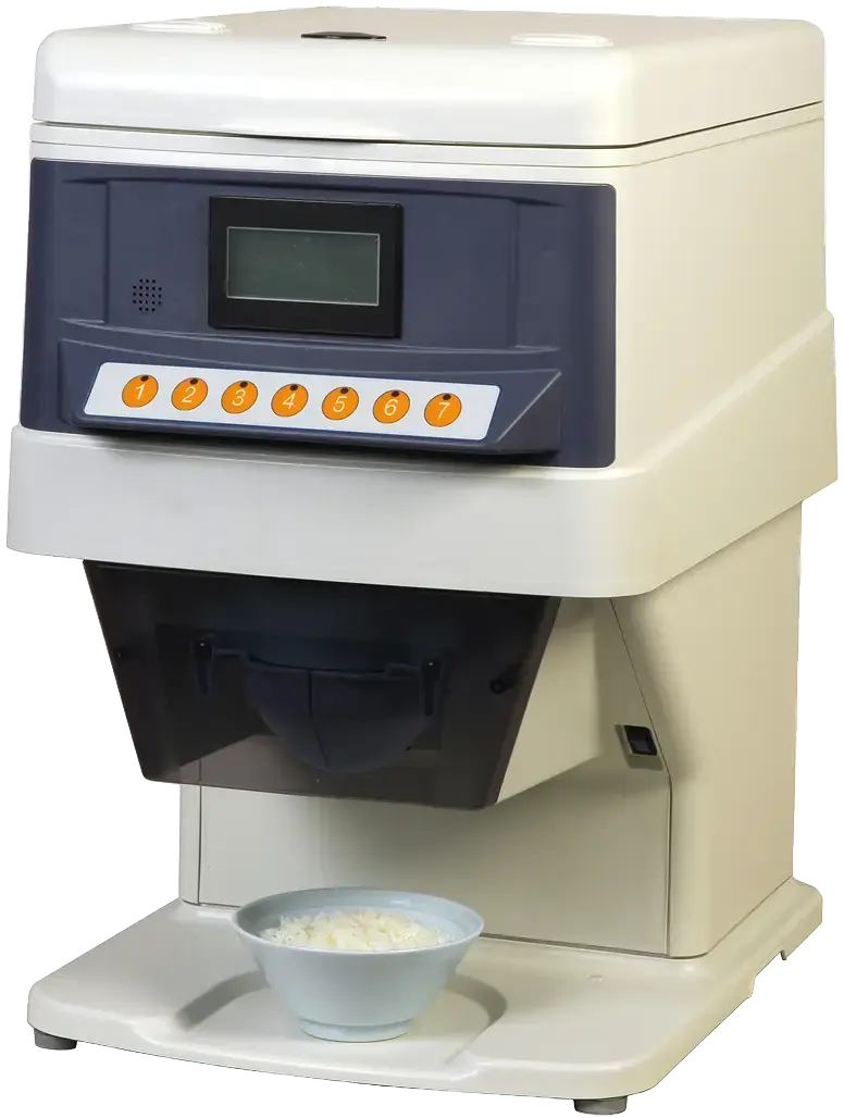 ご飯盛付けロボット Fuwarica GST-FBB｜鈴茂器工株式会社