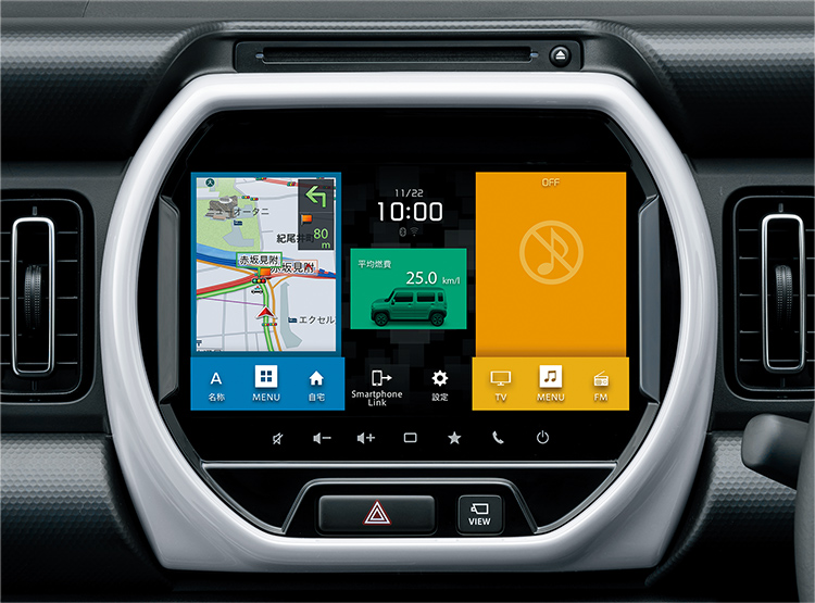 スズキの新しいメモリーナビゲーション | スズキ