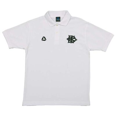 大阪体育大学オフィシャル・ポロシャツ ホワイト | ラグビー用品販売