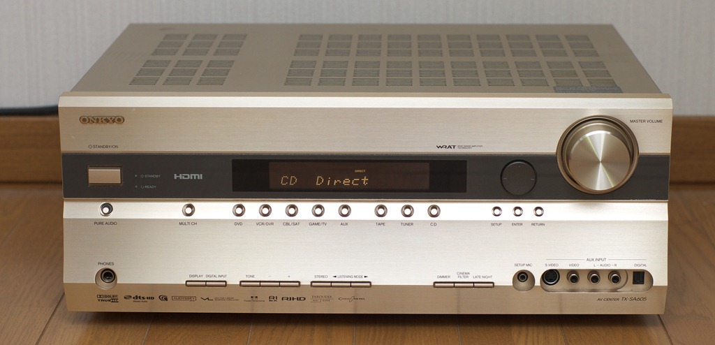 ONKYO TX-SA605とD-305Cの中古を購入しました（2011/7/9） | mikanmike