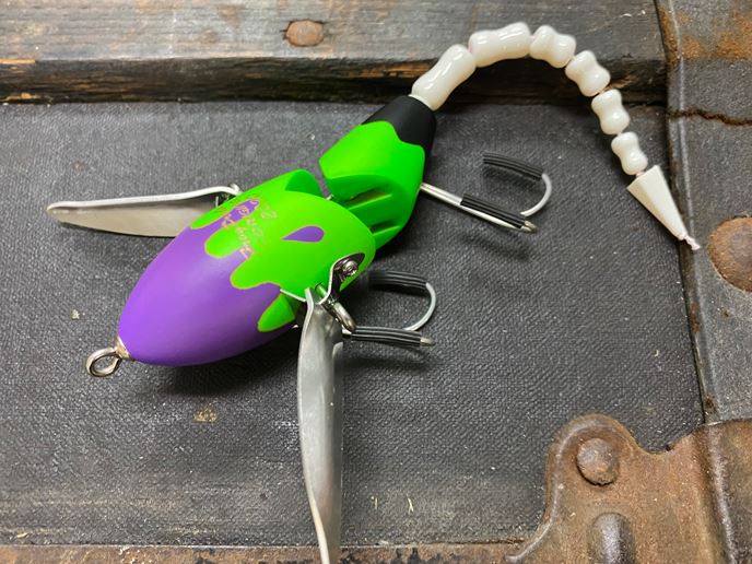 LURE SHOP SUBMARINE / フロッグ ホワイトファルコン80ファット