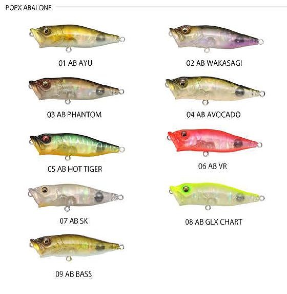 LURE SHOP SUBMARINE / メガバス POP-X(アバロン仕様)