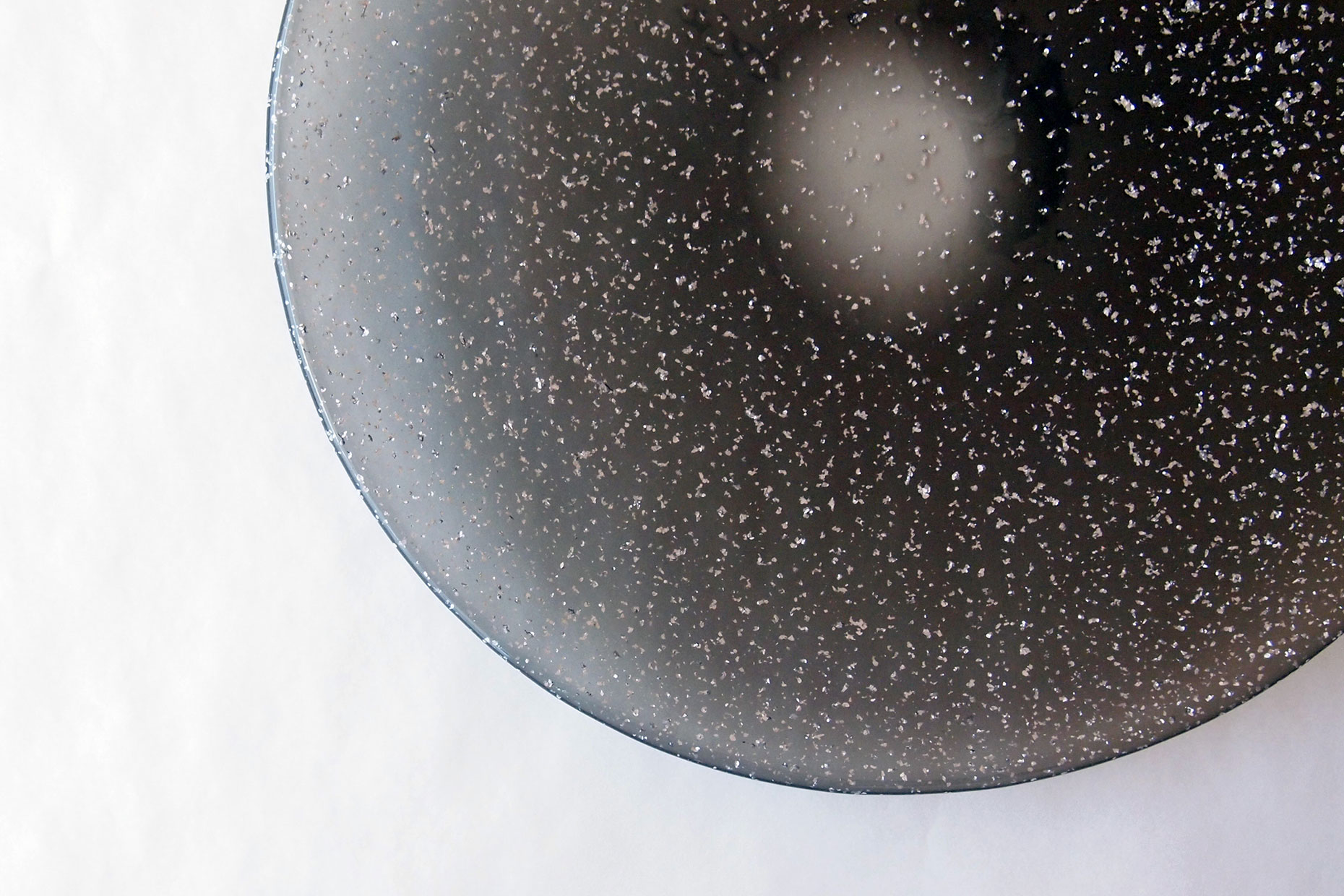 琥輪：丸形プレート (21cm) 雲母入り | プレート | Sghr