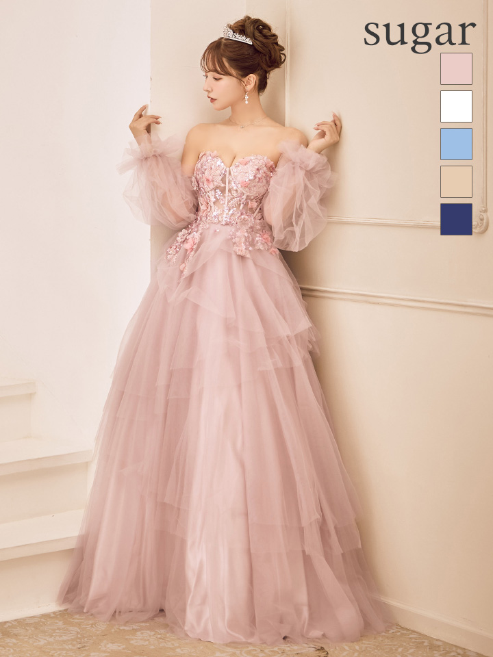 JEAN MACLEAN/ジャンマクレーン】2way/ 長袖/ パフスリーブ/ シアー