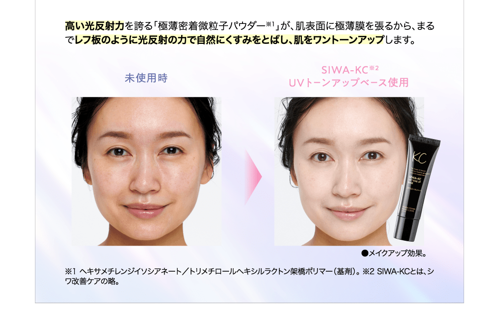 公式】SIWA-KC UVトーンアップベース ｜ ハーブ健康本舗
