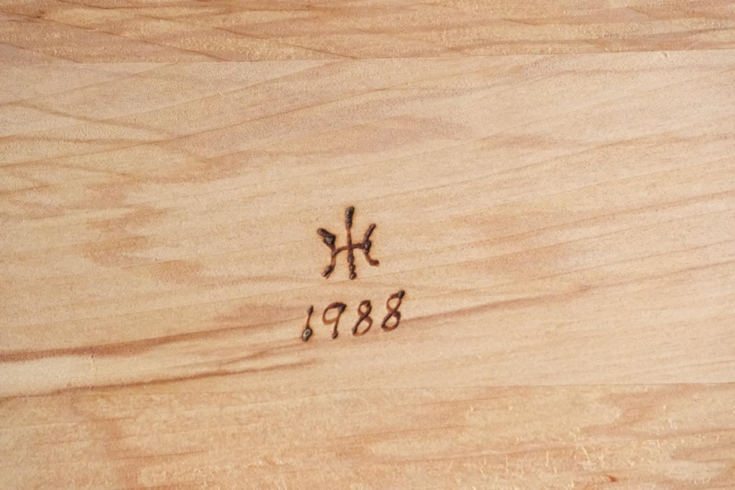 北欧ビンテージ雑貨/白樺トレイ/スウェーデン