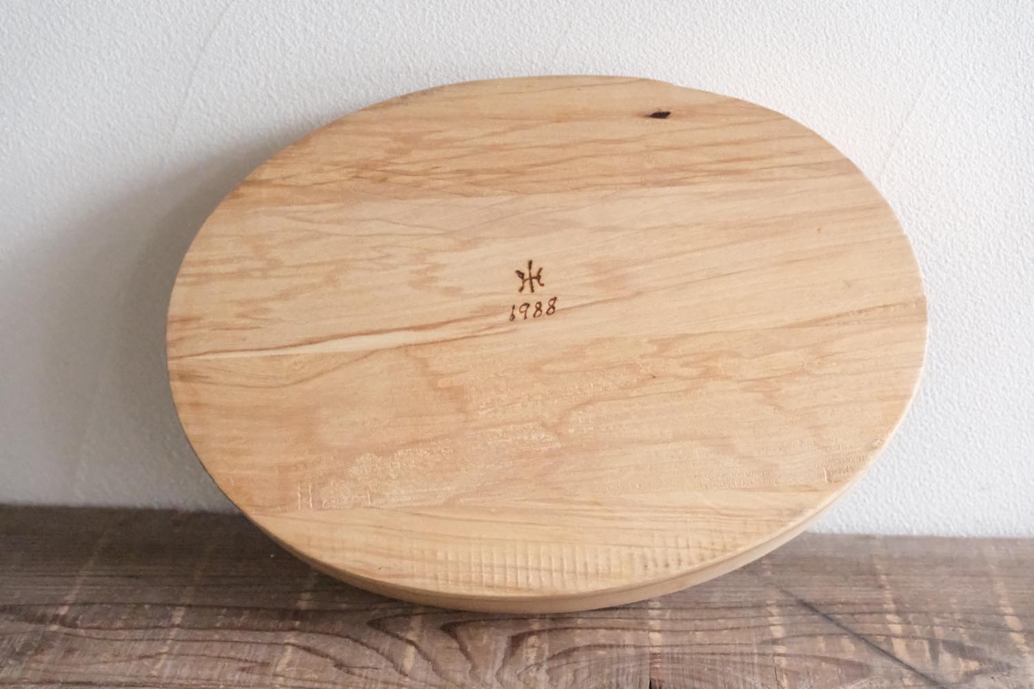 北欧ビンテージ雑貨/白樺トレイ/スウェーデン