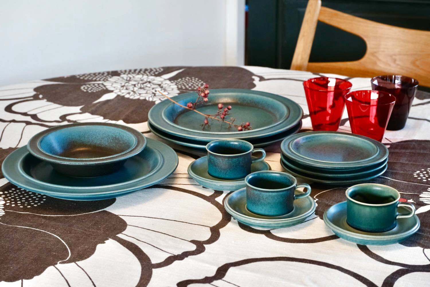 ARABIA/アラビア/Ruska/ルスカ/貴重/ブルー/プレート