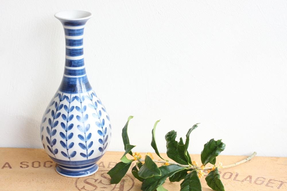 ARABIA アラビア 手彩色による絵付け花瓶