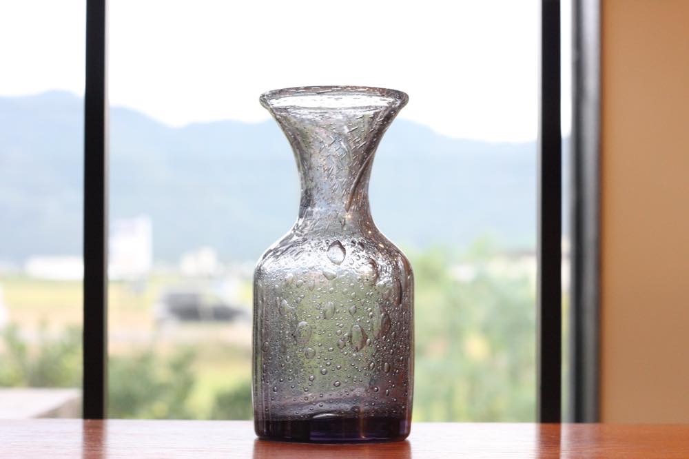 Erik Hoglund/エリックホグラン/気泡入り/ボトル/グレー