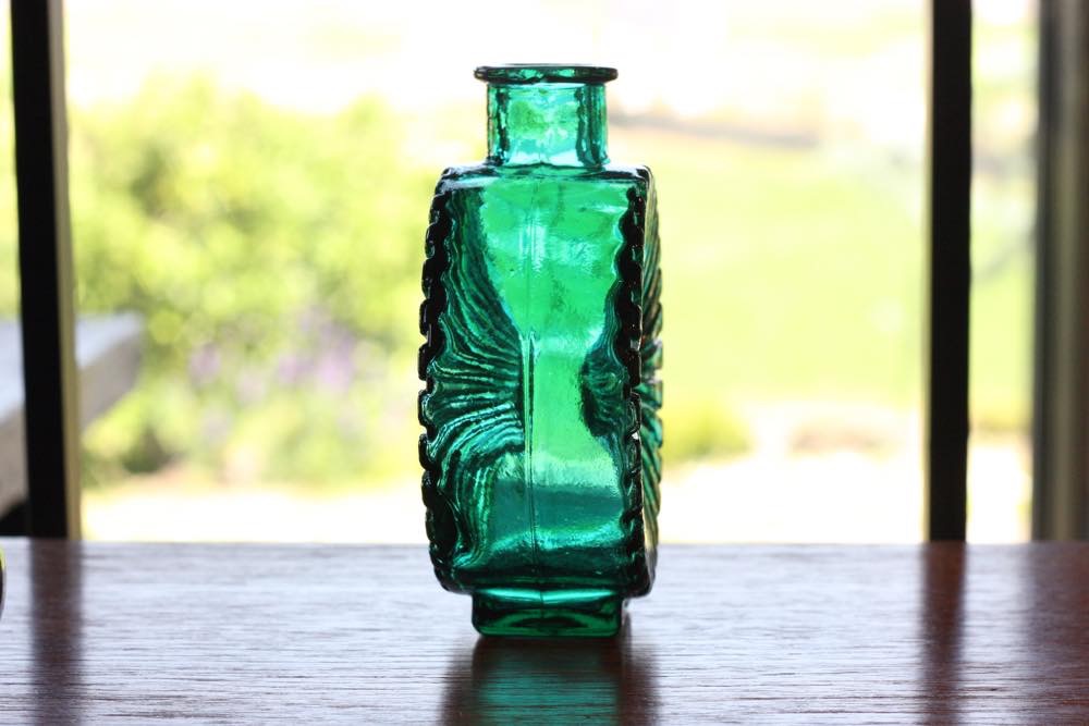 Riihimaen Lasi/リーヒマエン・ラシ/Aurinko Pullo/アウリンコ/グリーン