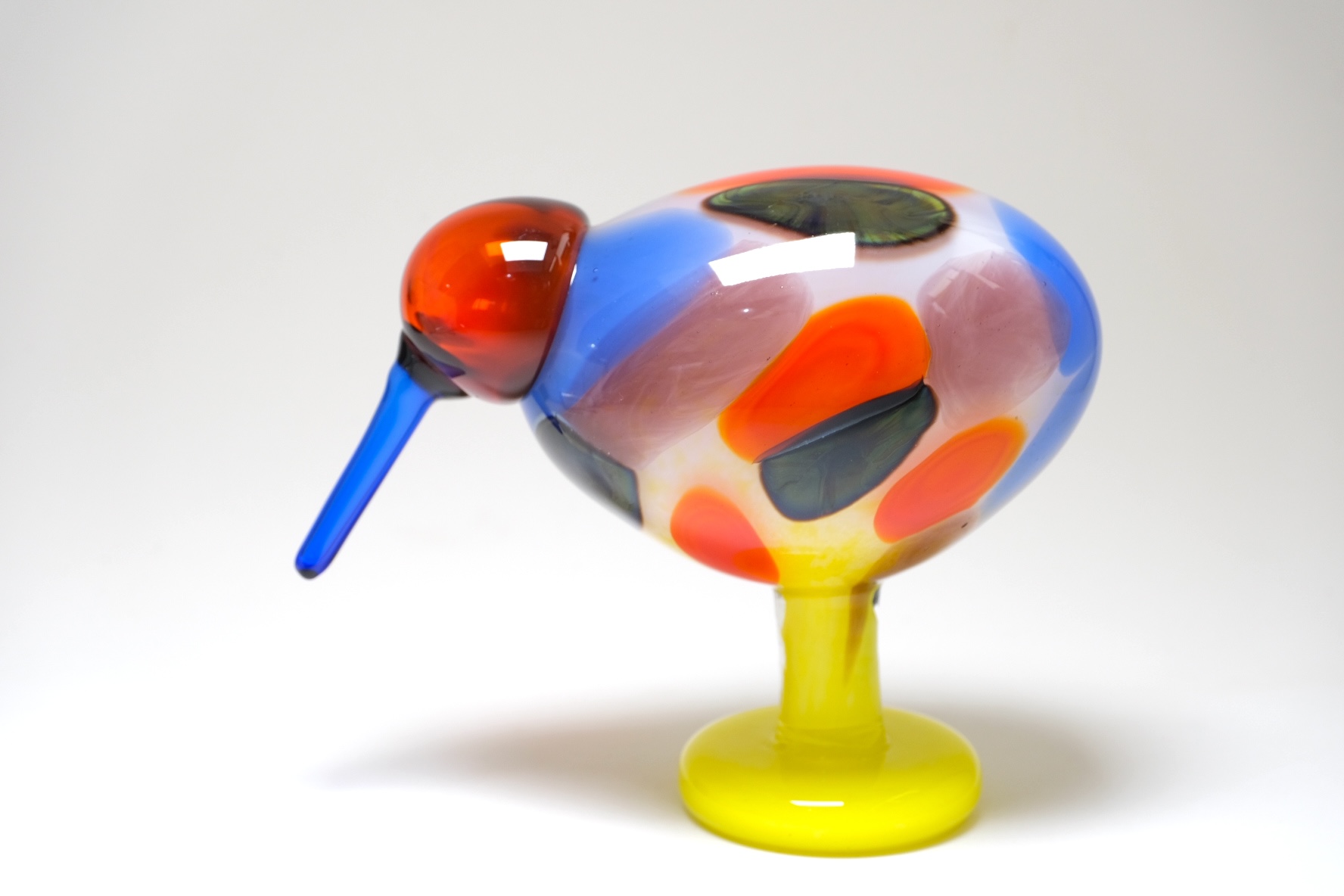 北欧アートガラス/ビンテージガラス/Oiva Toikka/オイバトイッカ