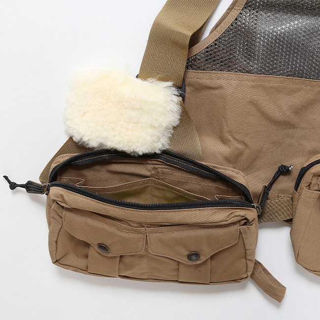 FILSON フィルソン メッシュフィッシングストラップベスト(M ベージュ