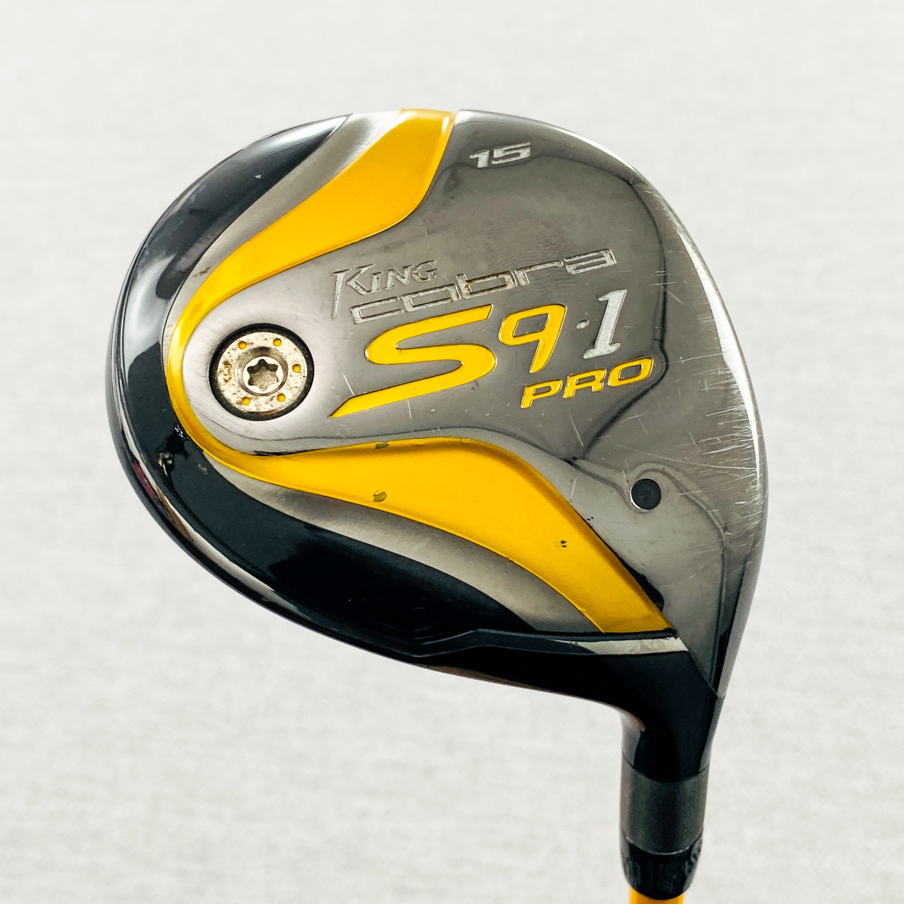 KING Cobra S9.1 Pro 3-Wood. 15 Degree, Extra Stiff - Good