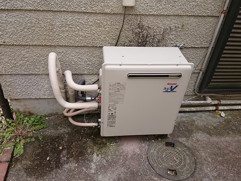 ガス給湯器｜屋外据置型｜16号｜オートタイプ｜交換できるくん