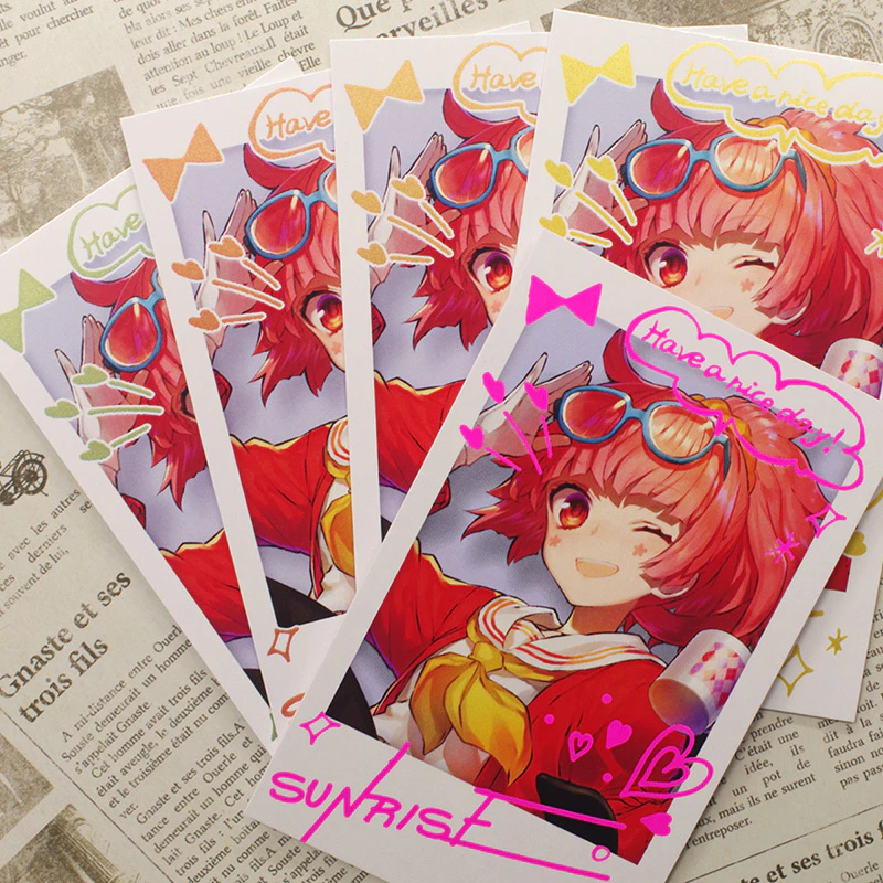 カード・しおり・シール/ステッカー | 同人誌の印刷・グッズ作成なら