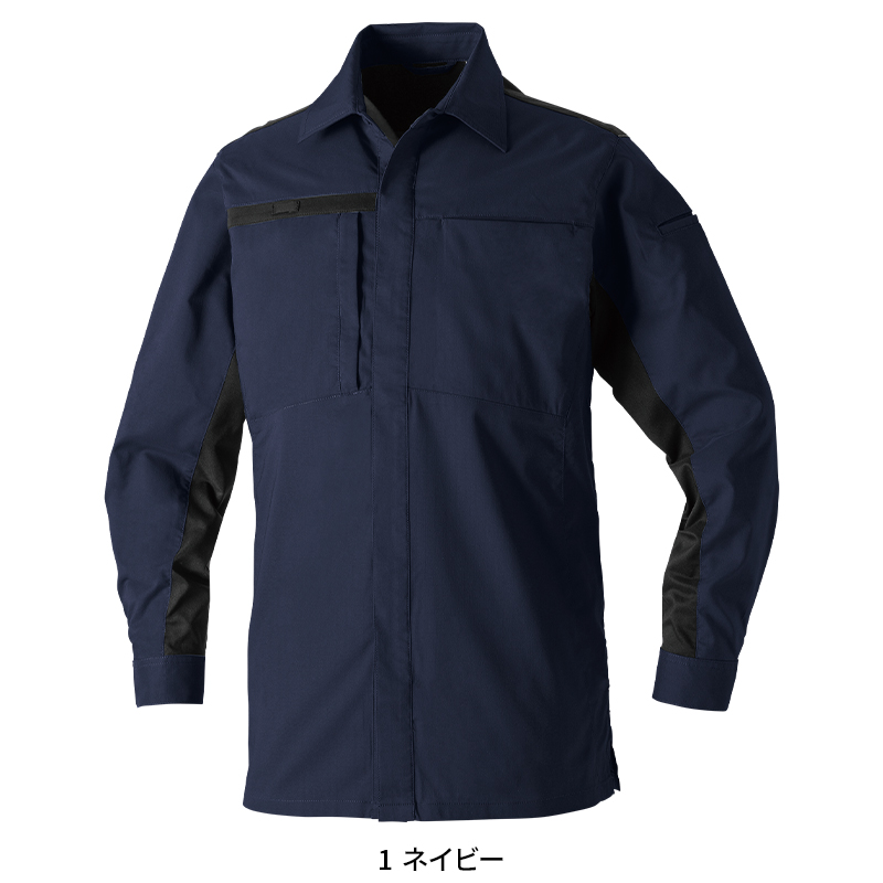 作業服の通販 長袖シャツ 桑和SOWA 9528-02【サンワーク本店】
