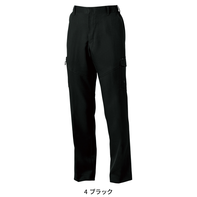 作業ズボン カーゴパンツ(ノータック・脇ゴム) 桑和SOWA 9668-98【サン